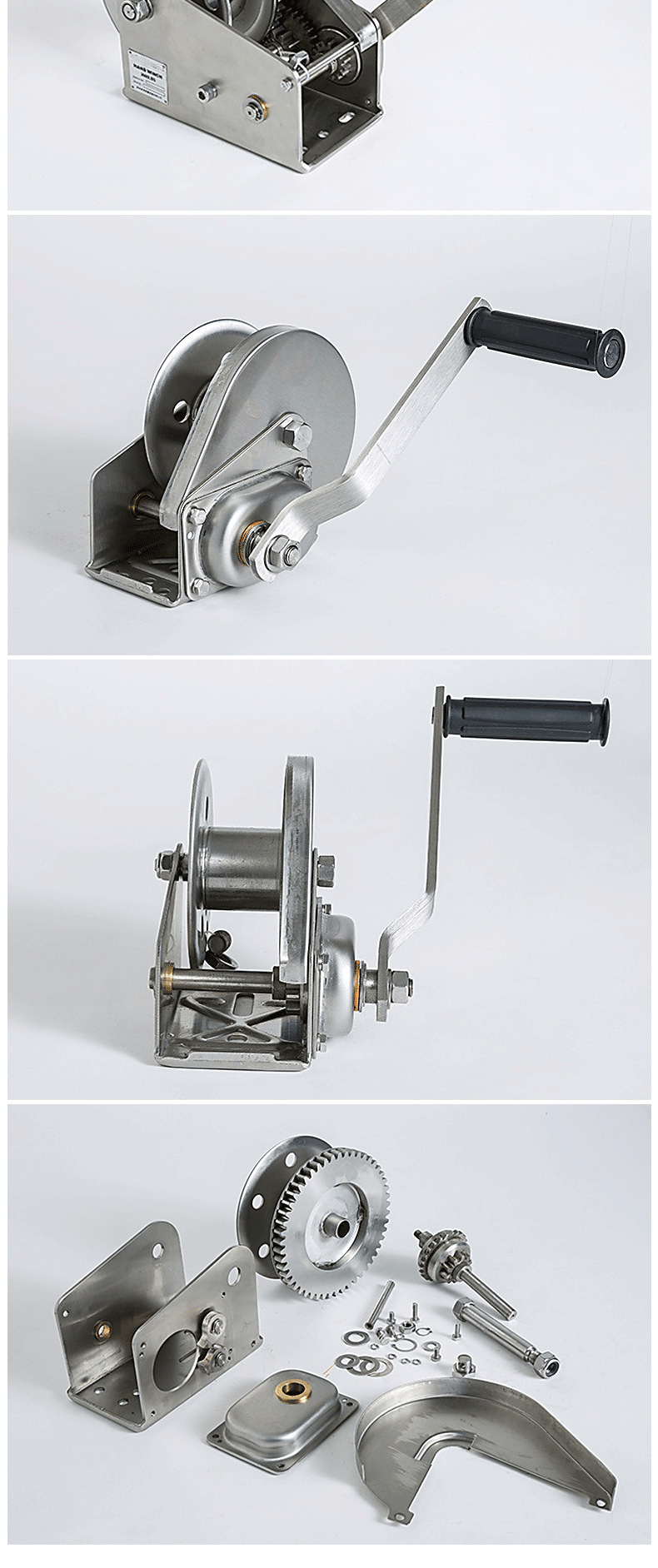 不锈钢手摇绞盘