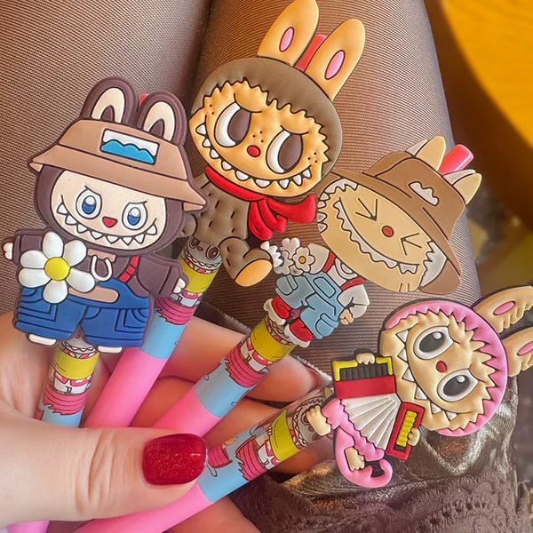 Cute Cartoon Funny Little Monster Student Ballpoint Pen Signature Pen Creative Cartoon Rabbit Student Signature Pen