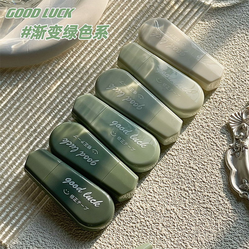 Cinta de corrección Mini traje de cinta de corrección suave y no fácil de romper Cinta de corrección de gradiente de cinta de corrección de valor de color alto estudiante