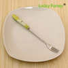 Cartoon fruit fork, mixing stick, cute tableware stainless steel