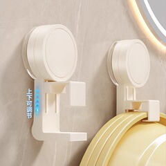 洗面器の吸盤フック収納棚トイレの物置棚