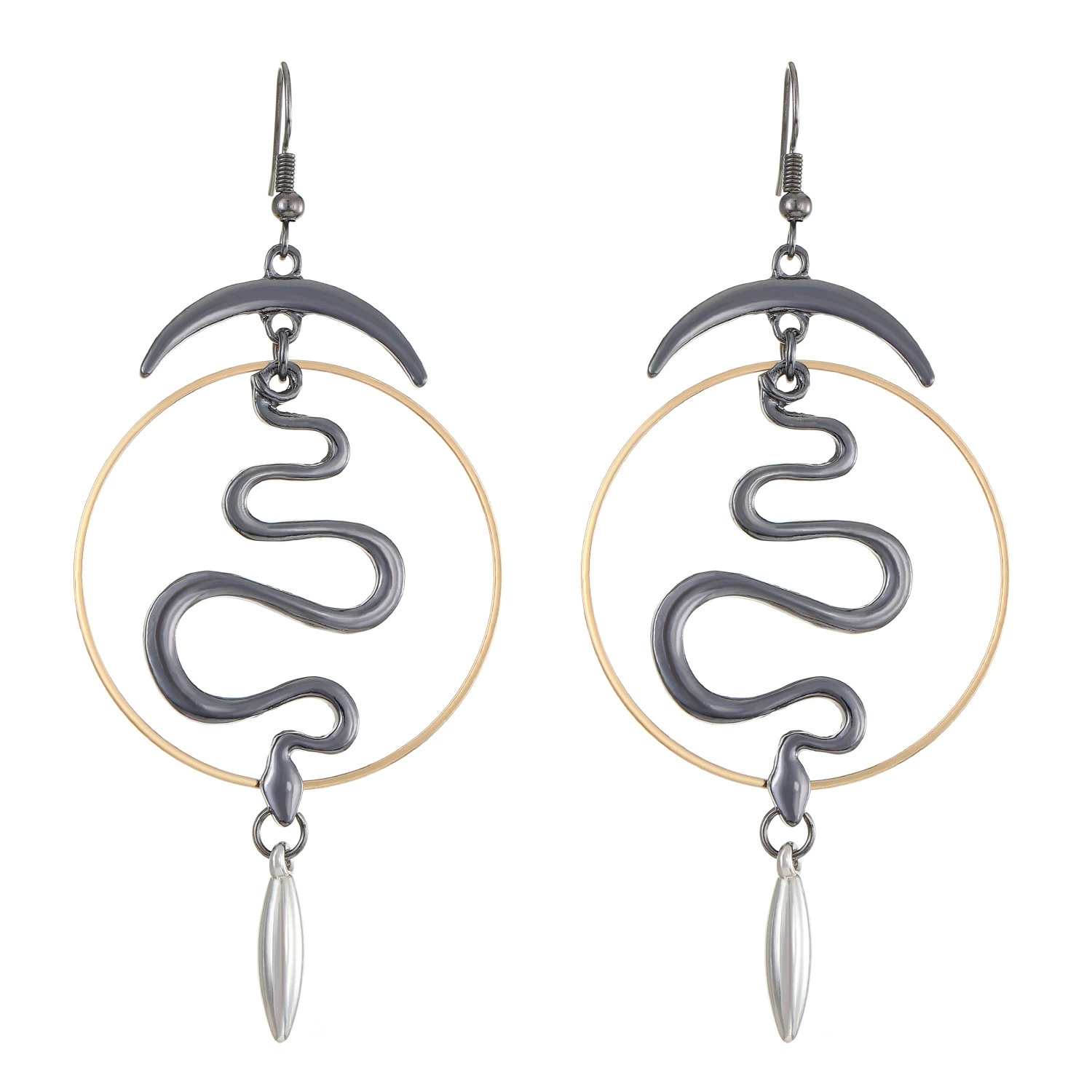 (Cross-border trading), accessory, earrings, European style, punk style