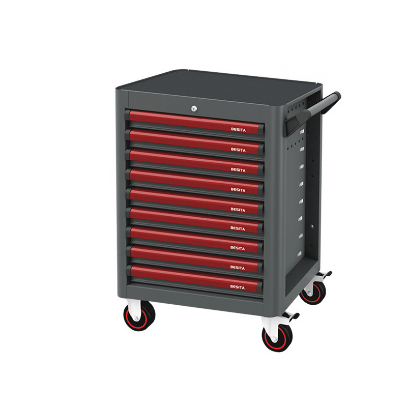 百思泰355件宝马专用工具组套解决方案9层5轮汽修组合工具车6677