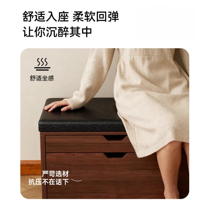 Taburete de cambio de zapatos en la puerta de entrada para almacenar en la puerta doméstica para vestir taburetes de zapatos armario de zapatos integrado puerta de entrada portable almacenamiento rack de zapatos