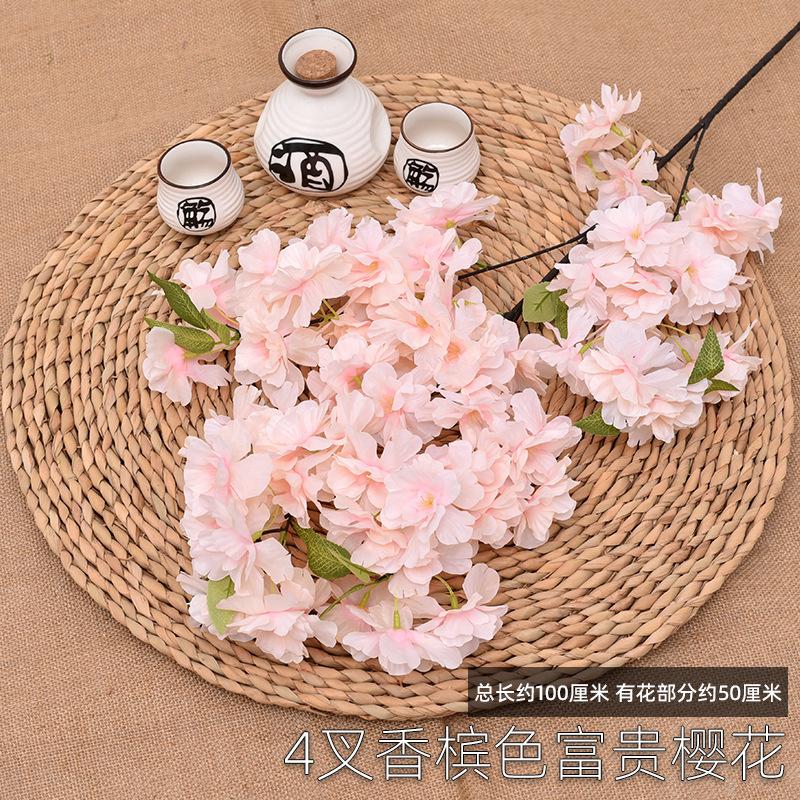 4 forks of rich champagne color