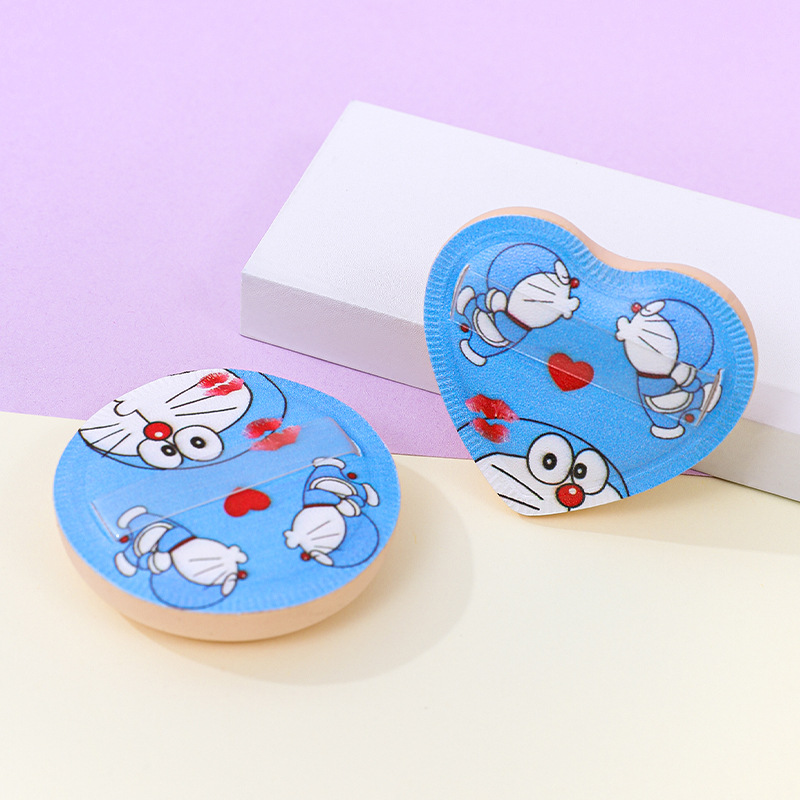 Fábrica personalizada jingle cat malvavisco soplo de polvo no come polvo amor en forma de corazón maquillaje redondo esponja cojín de aire seco y húmedo