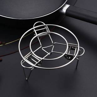 304 Stainless Steel Steaming Rack Retractable Steaming Rack Steaming Grids Kitchen Household Multi-Functional Foldableing Steaming Rack Thickeneded High Legs