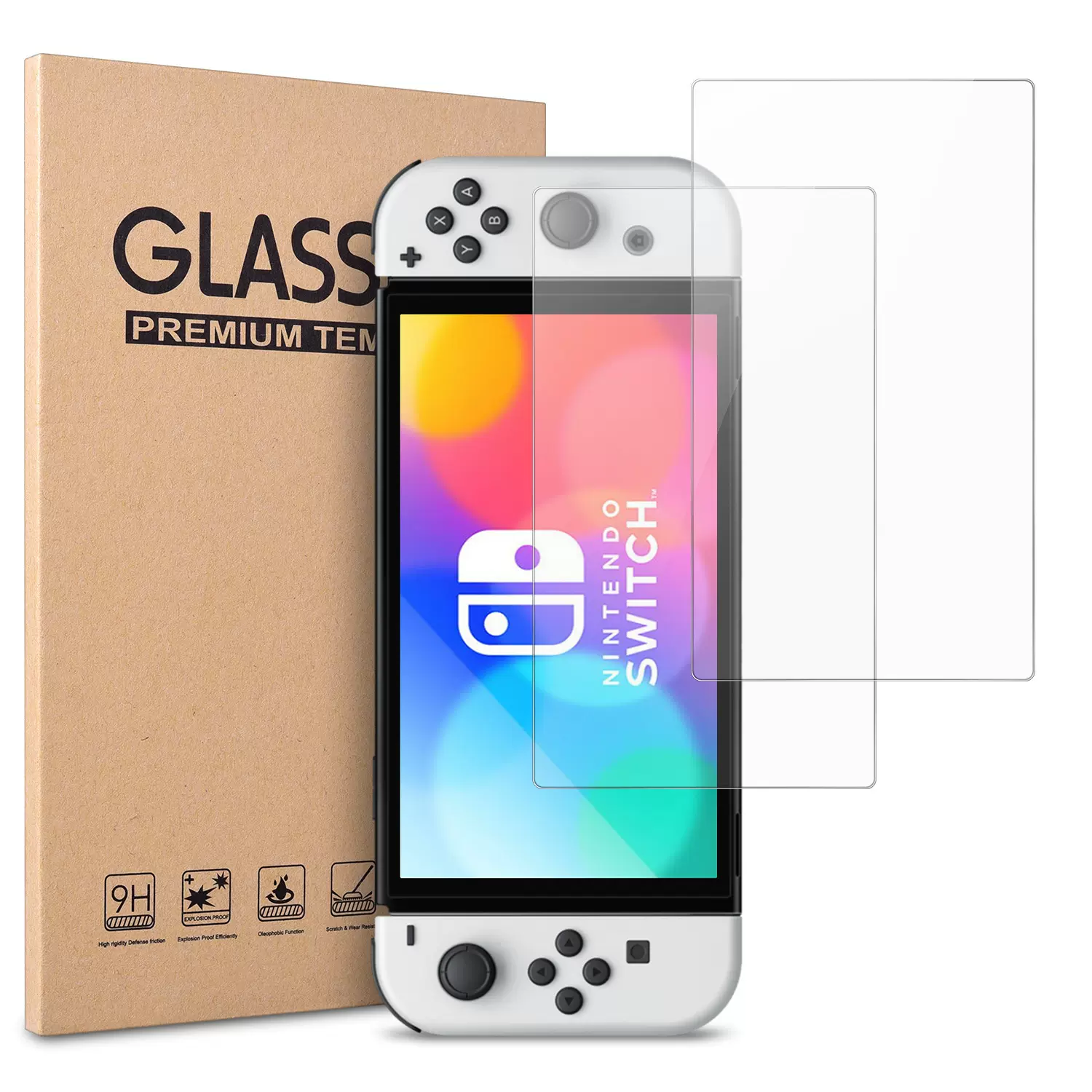 适用任天堂Switch2钢化膜Nintendo Switch2游戏机oled保护膜lite