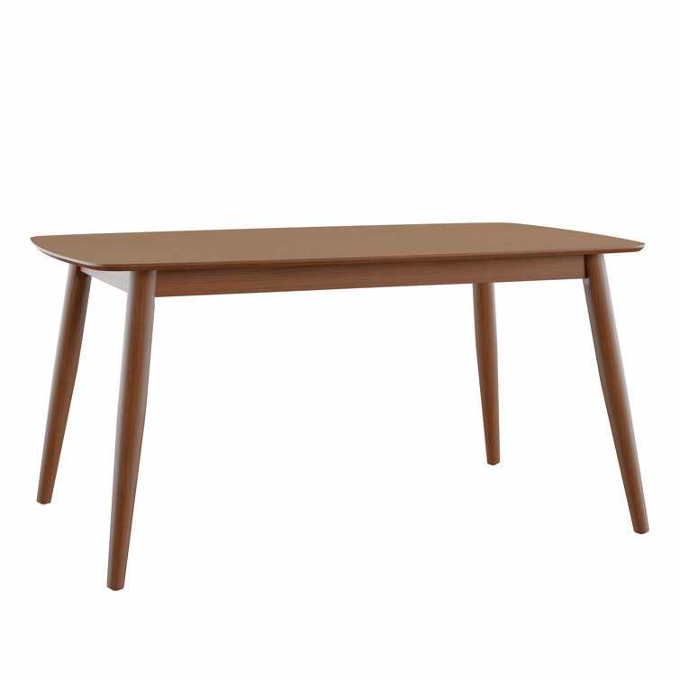 Mesa de comedor de MDF de exportación de lujo ligero de alta sensación de mesa de madera sólida simple mesa de comedor silla mesa de madera