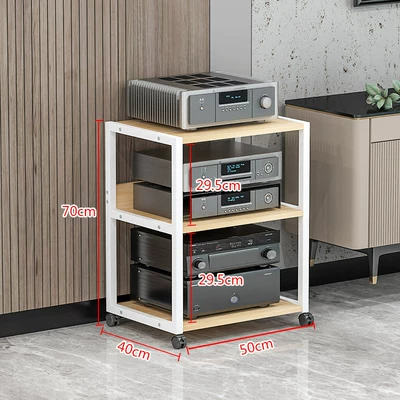 Electric car big tripod — Cabinet - 3-layers-of-reinforced-c-white-light-walnut-16-plate-thickness