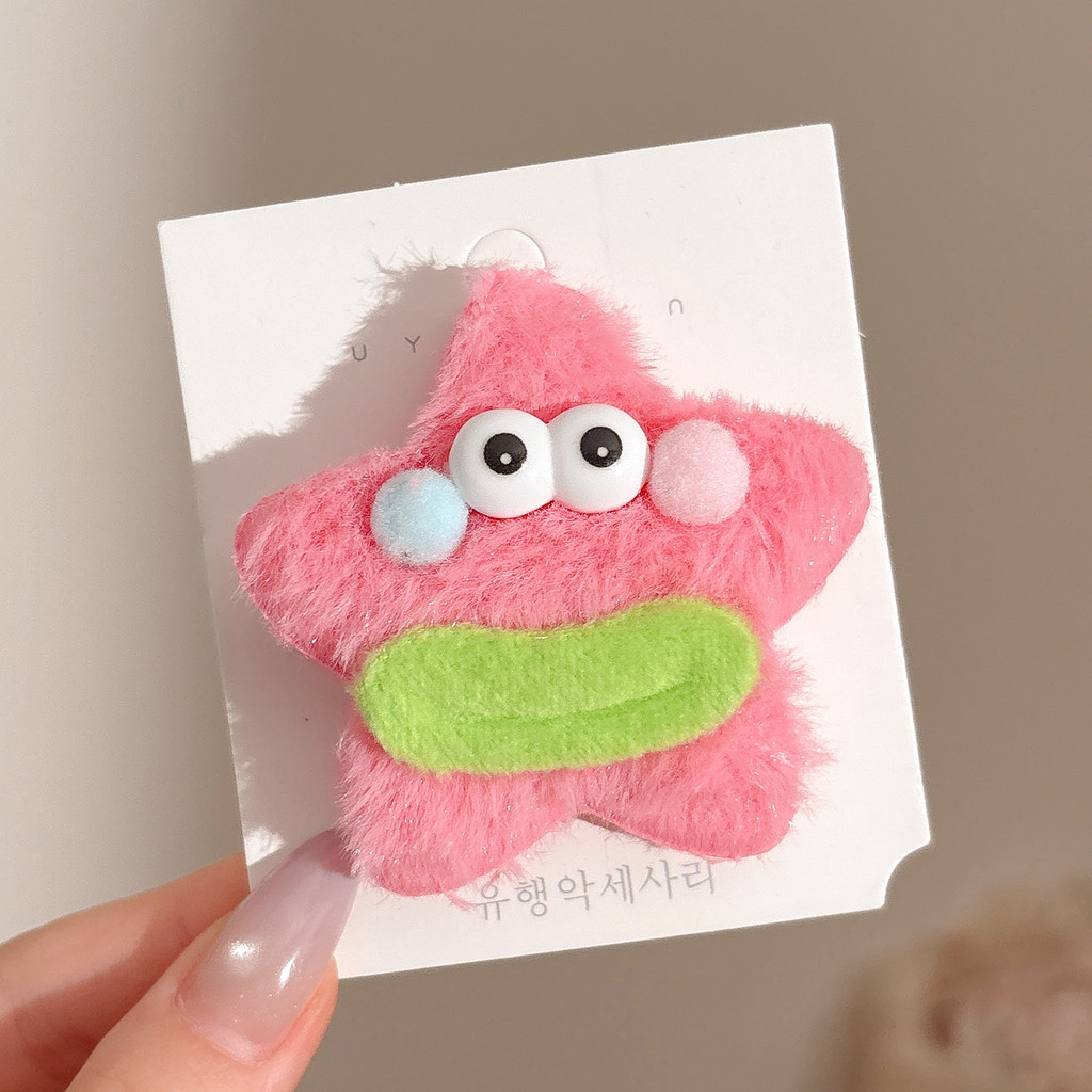 Clip de cabello de flor de leopardo para mujeres clip de cabello de alto nivel frente clip de frangeo 2025 nuevo clip lateral clip de cabello toque