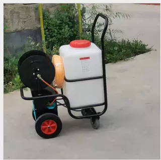 河北手推式喷药机 垃圾场消毒杀虫喷雾器 60升蔬菜大棚电动高压打