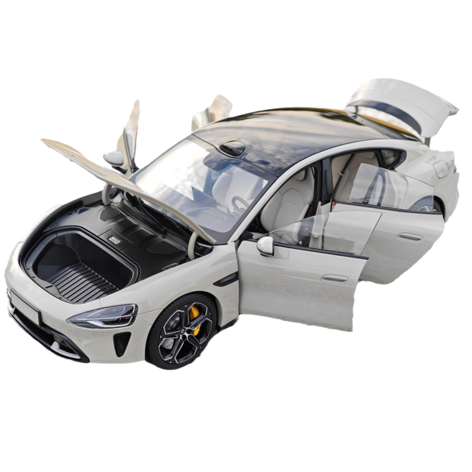 수. 7 합금 자동차 모델 시뮬레이션 자동차 모델 XIAGUANG 보라색 올리브 그린 컬렉션 장식품 금속 장난감 선물