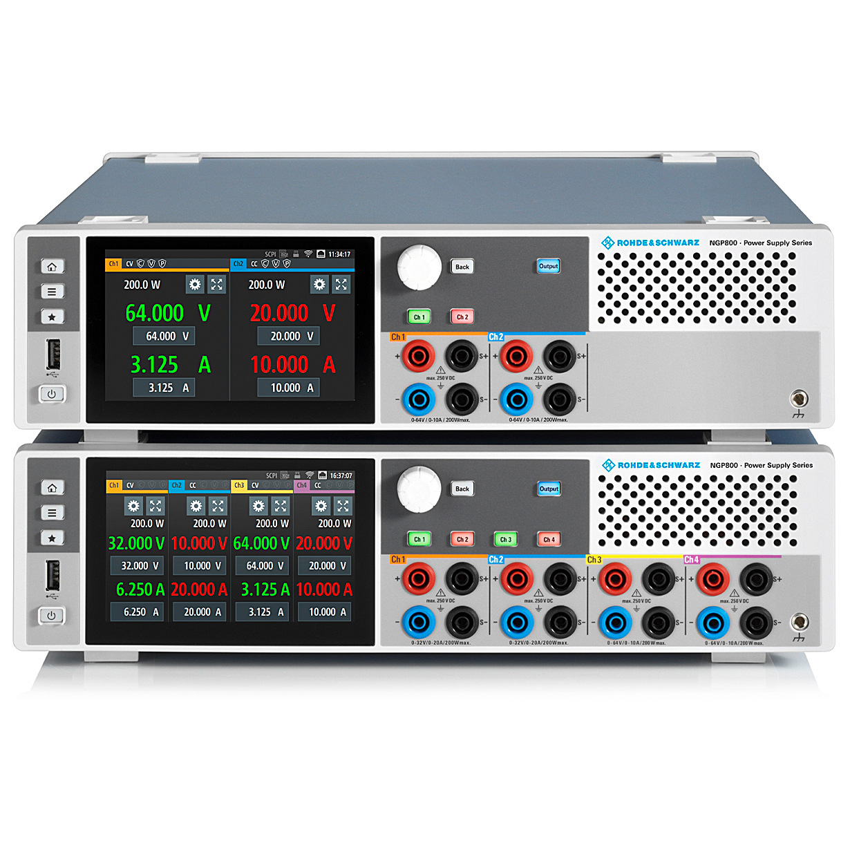 R&S罗德与施瓦茨NGP802 NGP814 NGP824NGP804NGP822 电源系列