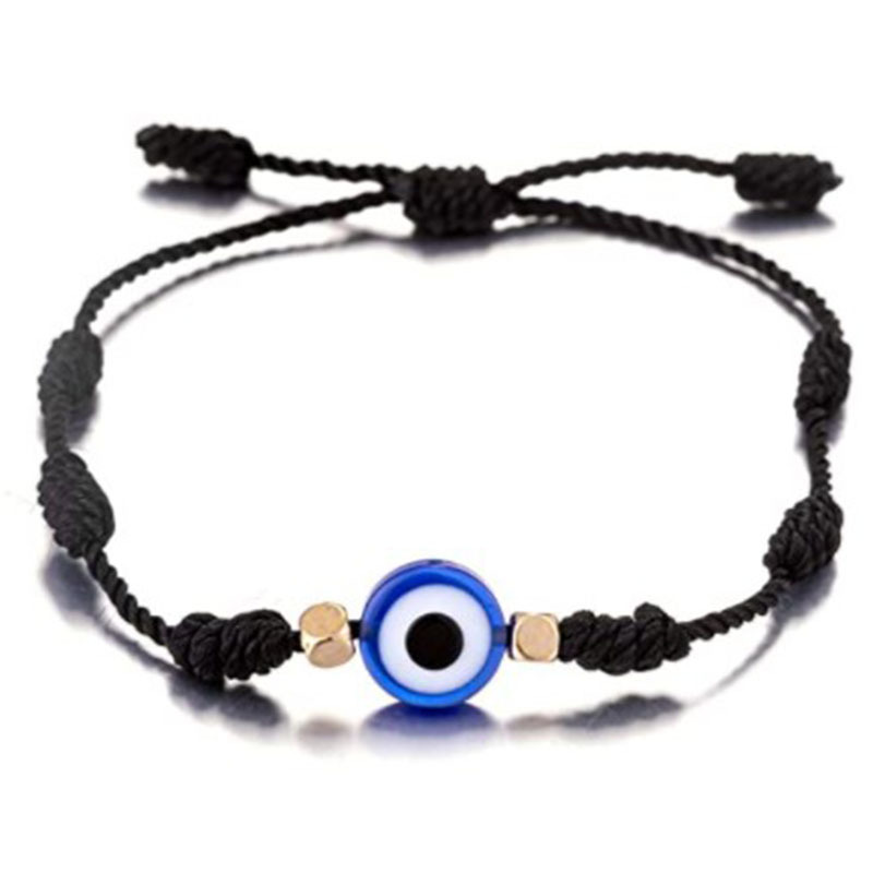 1 Piece Fashion Devilu0027S Eye rope Knitting Unisex Bracelets