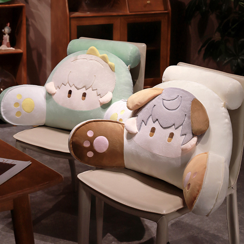 Cama de dos dimensiones almohada de cabecera grande bolso de respaldo sofá almohada de cama embarazada almohada de cintura almohada para jugar almohada de teléfono móvil verano