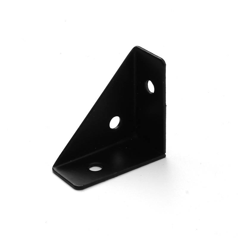304 muebles código de ángulo de acero laminado en frío muebles gruesos código de ángulo triangular soporte de ángulo recto