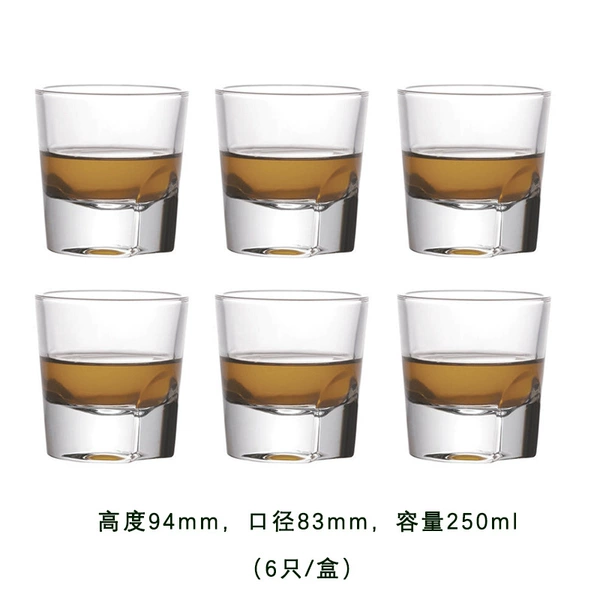 Wineglass for whiskey, 250 ml, thick bottom