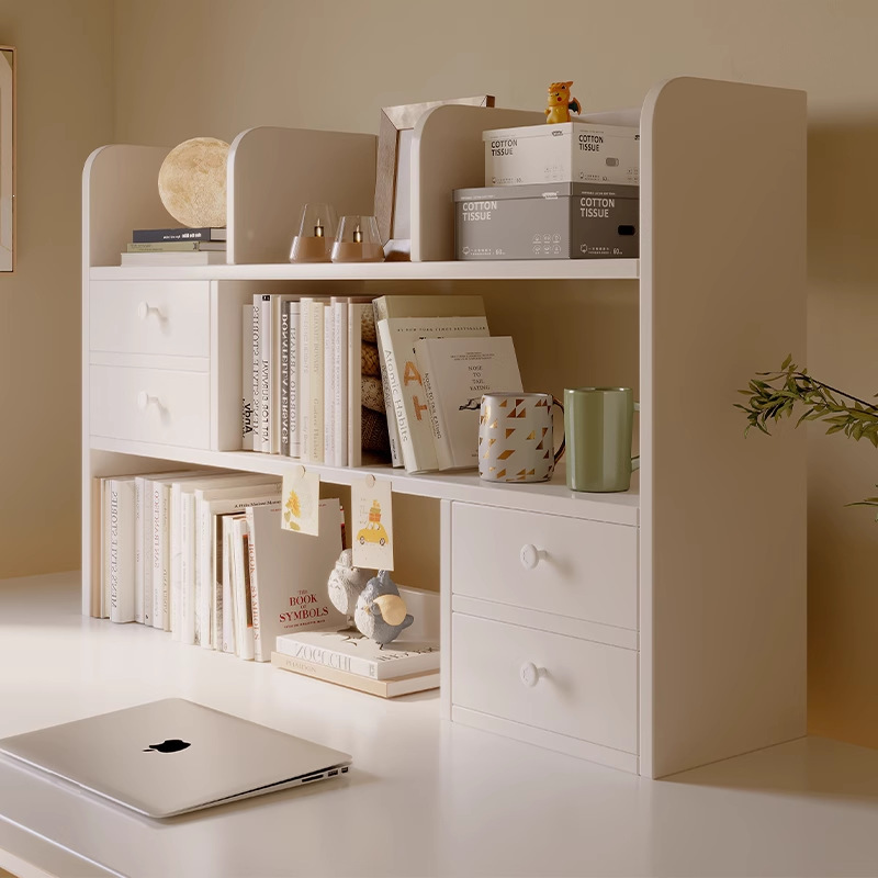 Desktop Shelf New Model Dormitory Small Storage Rack Living Room Multi-Layer Storage Bookshelf Household Simple Storage Rack Bookshelf Desktop Shelf New Model Dormitory Small Storage Rack Living Room Multi-Layer Storage Bookshelf Household Simple Storage Rack Bookshelf