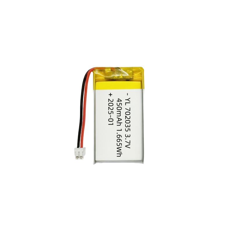 702035/450mAh 배터리(보호 보드 콘센트 포함)