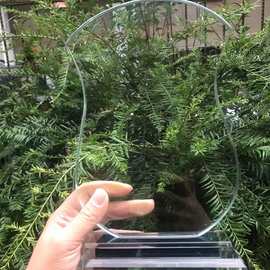 奖牌批发 礼品外贸订单 水晶空白 奖杯 玻璃 彩印相片 图片
