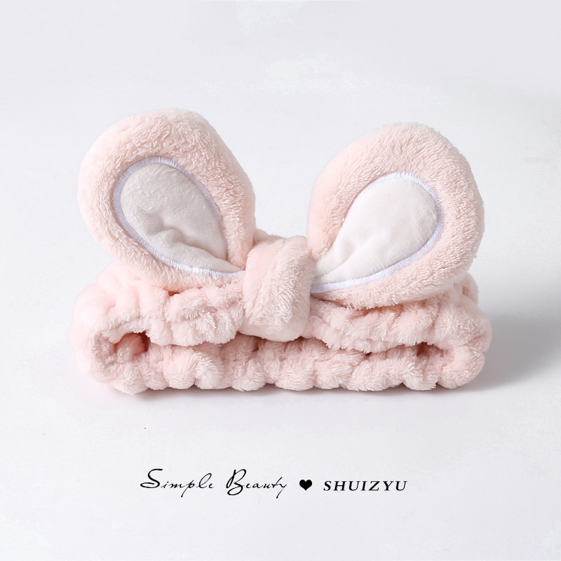 Diadema de felpa de dibujos animados de otoño e invierno