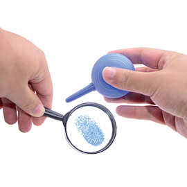 科学实验器材指纹探索试验儿童玩具侦探指纹鉴定器材科技小制作