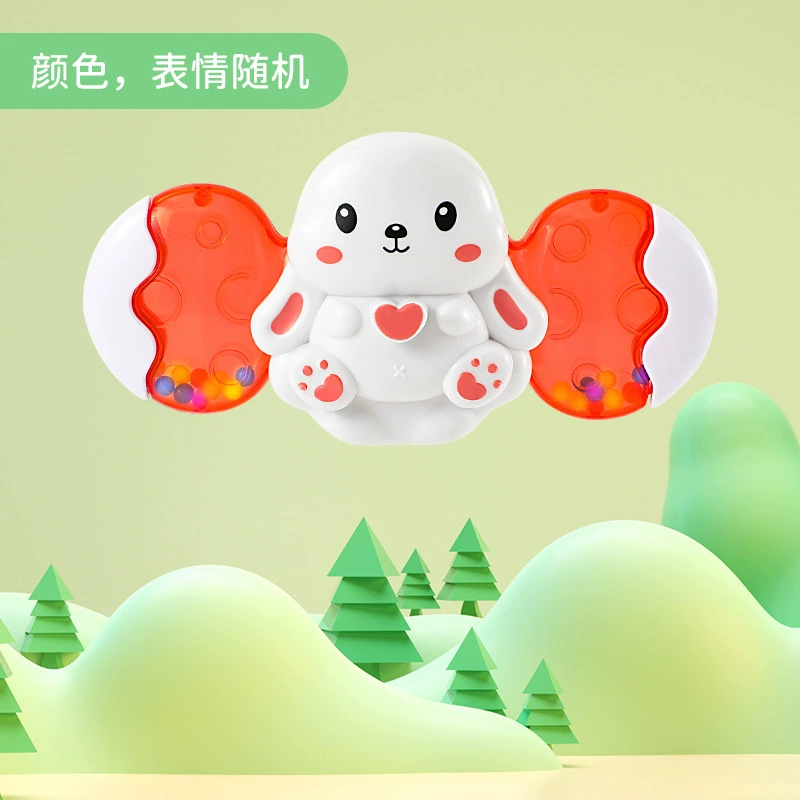 Карусельная игрушка-вертушка, познавательная вращающаяся игрушка, можно кусать, антистресс