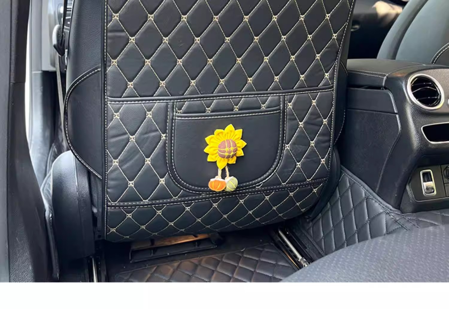 Car Anti-Kick Pad, Seat Back Protection Pad, Backrest Protective Pad, Children's Rear Seat Car Anti-Wear and Anti-Dirt Pad