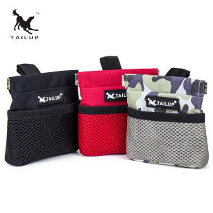 Factory Direct supply pet snack bag out training bag portable shrapnel dog food waist bag for dog practice wholesale