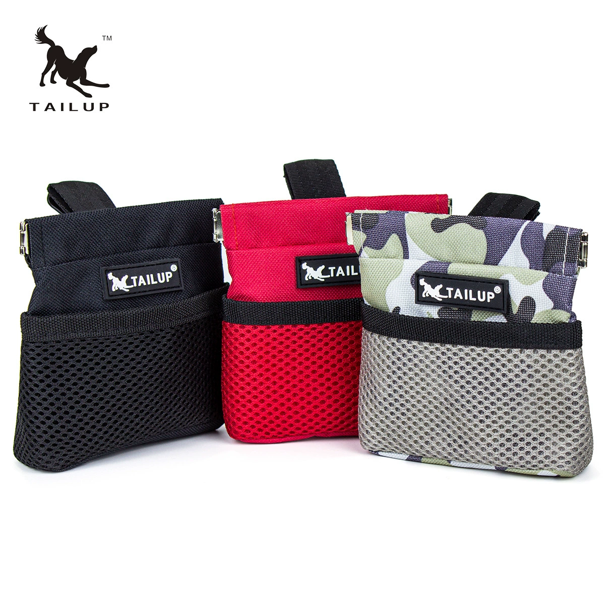 Фабрика прямые поставки ПЭТ закуски мешок из обучения мешок портативный шрапнели Собака Продовольствия талии мешок для практики собаки оптом