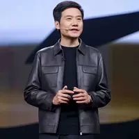 Оригинальная кожаная куртка Lei Jun в одном стиле, мужская куртка одного цвета, весенне-осенняя мотоциклетная кожаная куртка с имитацией кожи с лацканами, новый стиль 2025 года