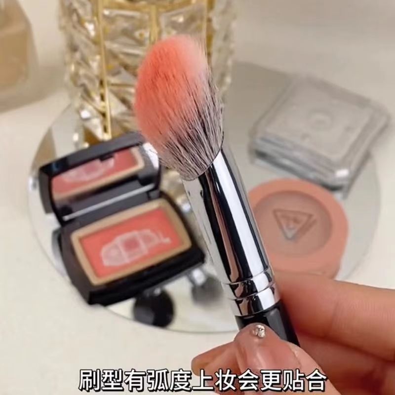 ¡Quién lo inventó! Pendiente de dedo rubor cepillo de color de punto cepillo portátil de un paquete de herramientas de cepillo de maquillaje al por mayor