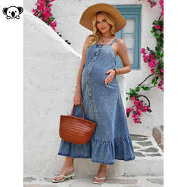 R 10922 Women Maternity Dress Casual休闲连衣裙
