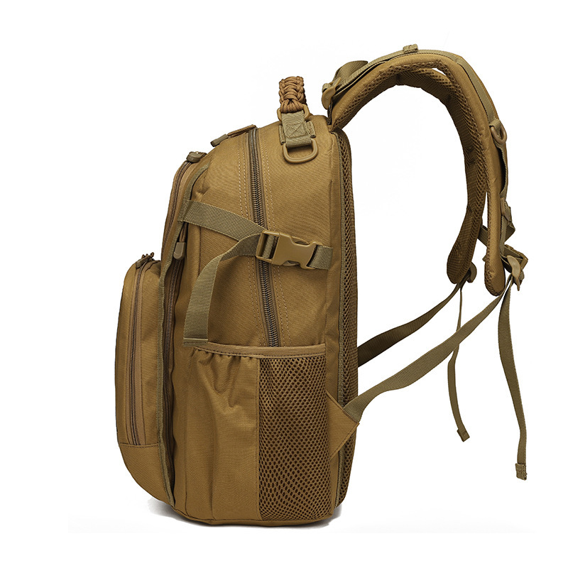 Mochila nueva personalizada, bolsa de montañismo, mochila multifuncional antisalpicaduras al aire libre, camuflaje, bolsa deportiva resistente al desgaste al por mayor