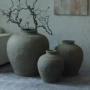 大肚手工小口落地陶罐