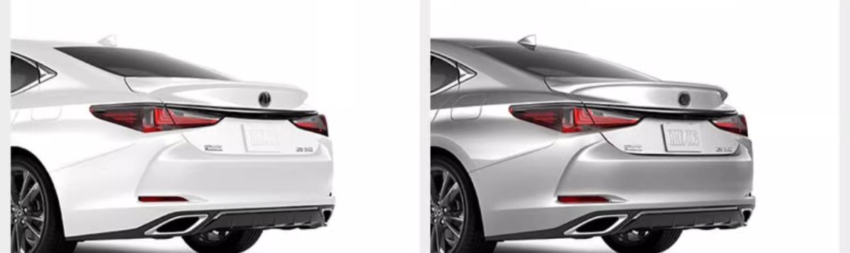Suitable for Lexus ES200 tail ES260ES300h modification high-end sports tail accessories decoration