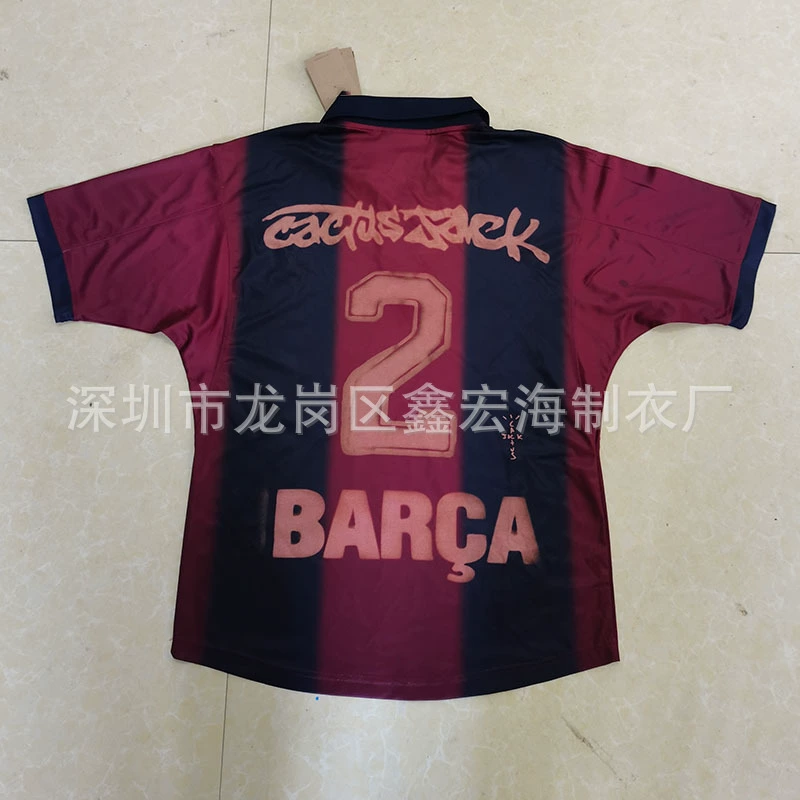 2526 фанатская версия 3XL4XL Камп Ноу трикотаж Футбольная одежда Fan edition football jersey