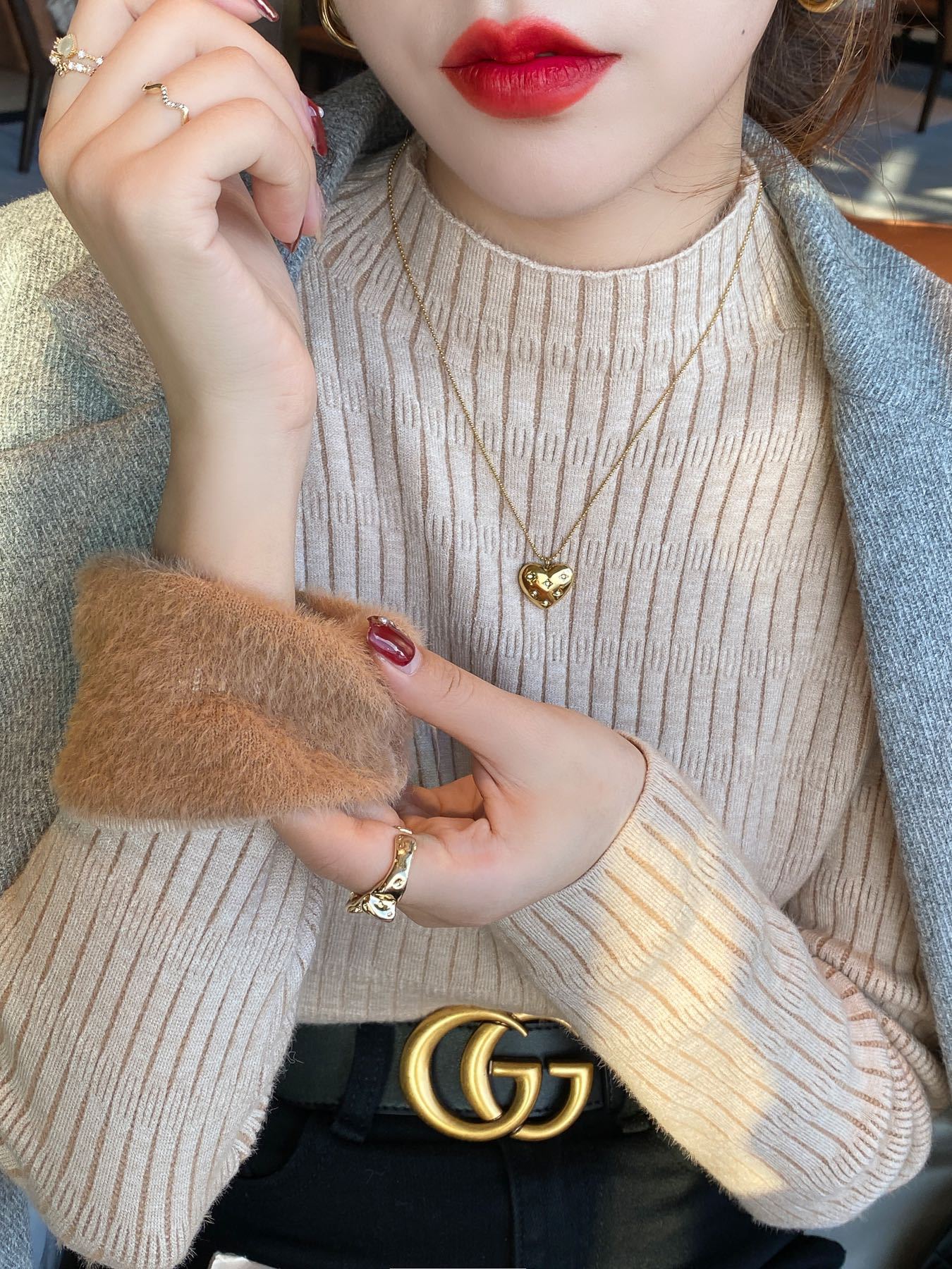 살구색 (하이 퀄리티 패브릭)