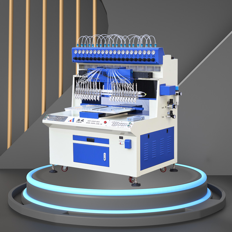 滴塑标机器 滴塑点胶机 20色滴塑机 pvc商标滴塑机 自动点胶设备