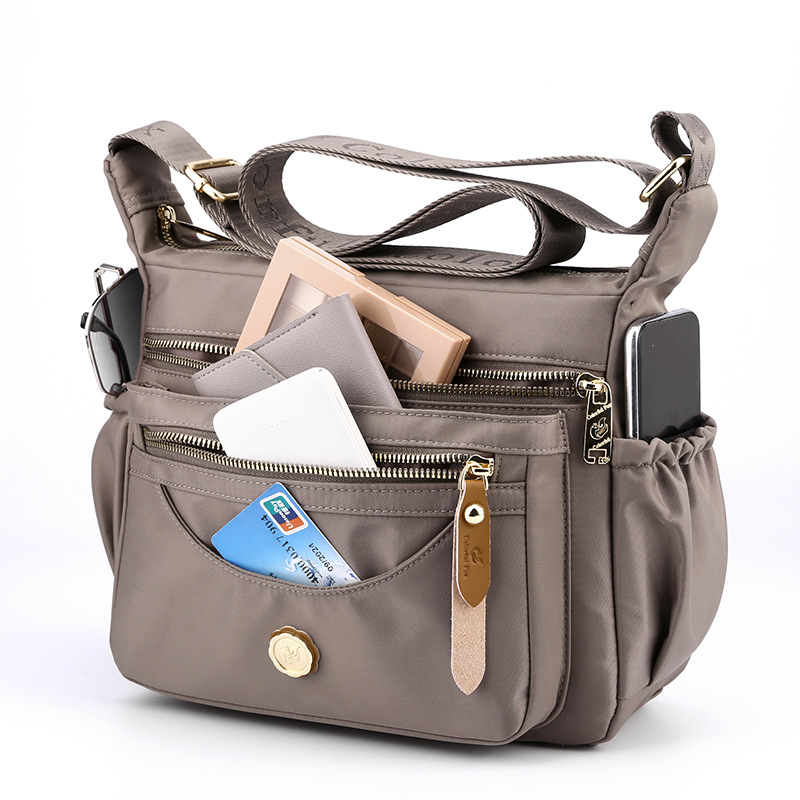 Bolso de hombro para mujer de gran capacidad, bolso mensajero urbano