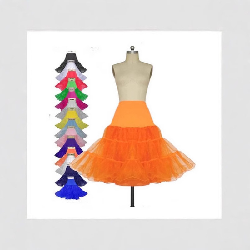 14 colors crystal yarn foreign trade boneless skirt rock ball petticoat tutu export wedding dress skirt