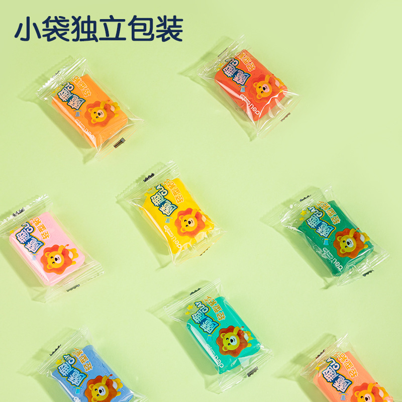 12 24 36 colores de arcilla ultraligera de color para jardín de infantes de barro de goma para niños DIY hecha a mano