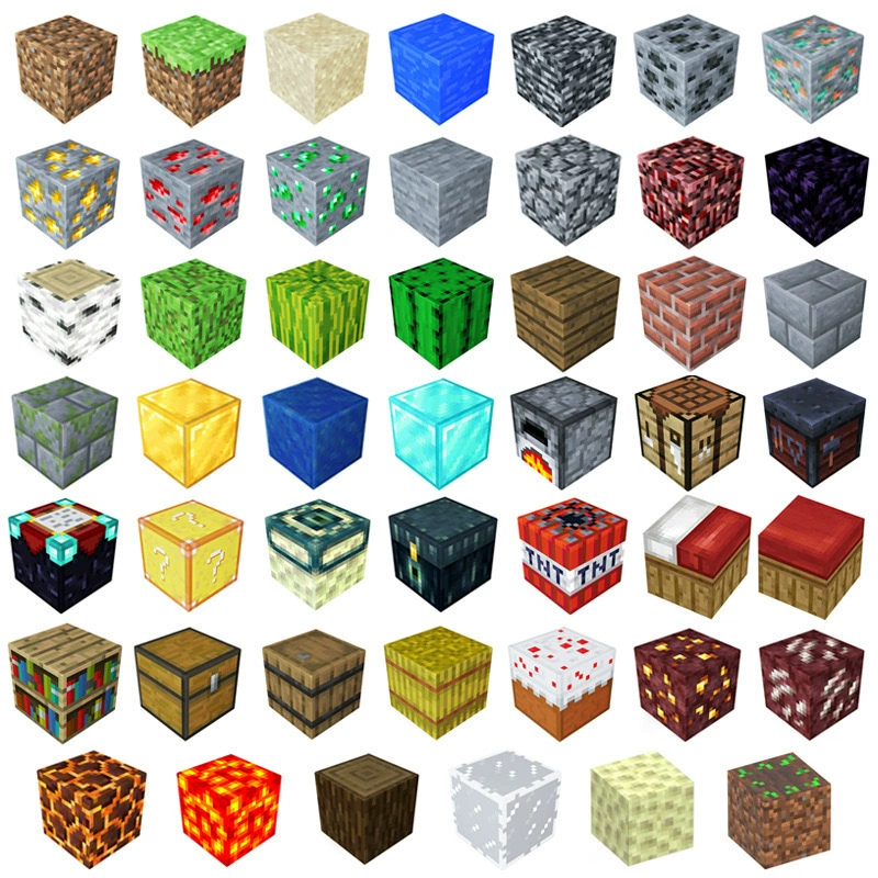 MC Minecraft Магнитные блоки Строительные блоки Детские развивающие строительные блоки «сделай сам»