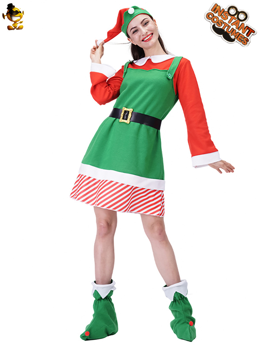 Navidad nueva ropa pareja grandes hombres traje de Navidad Cosplay traje de rendimiento