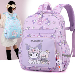 新商品のクロミカバンの女の子1-3年生のプリントは軽くて、小学生のカジュアルでシンプルなリュックサックは国境を越えます。