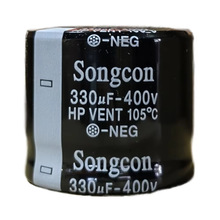 Songcon ţ����(Snap-in)HP 330uf 400v 105�� 2000H 2�_