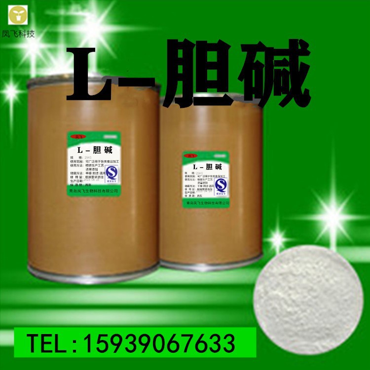 厂家供应  食品级 L-胆碱 99% 营养强化剂  量大从优