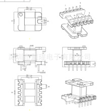 EE1907l׃Ǽʽ5+5HXB-EE1903 ž12.70mmlԴ