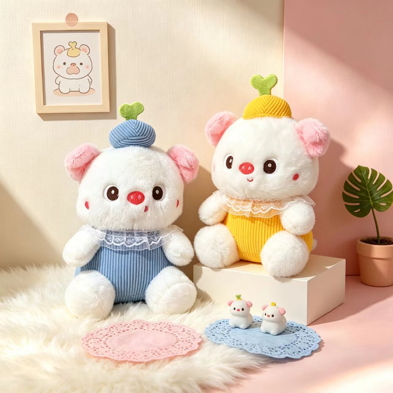 Muñeco de Peluche para Máquina de Garras de 8 Pulgadas, Peluche y Algodón PP image 9